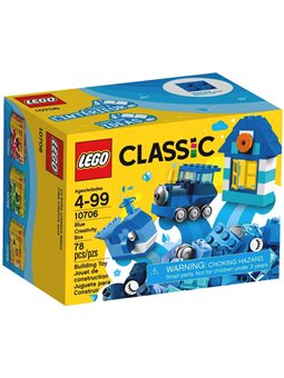 Конструктор LEGO Classic Синя коробка для творчого конструювання 10706
