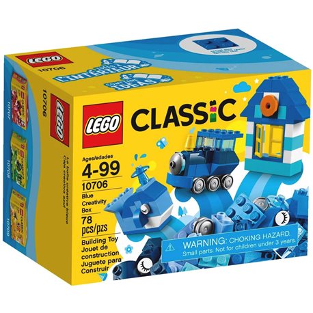 Конструктор LEGO Classic Синя коробка для творчого конструювання 10706