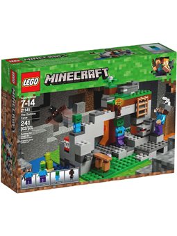 Конструктор LEGO Minecraft Печера зомбі 21141