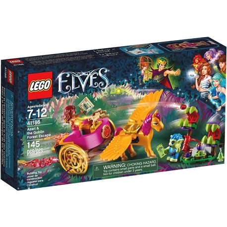 Конструктор LEGO Elves Азарі і лісова втеча гобліна 41186
