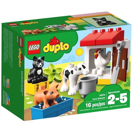 Конструктор LEGO Duplo Тварини на фермі 10870