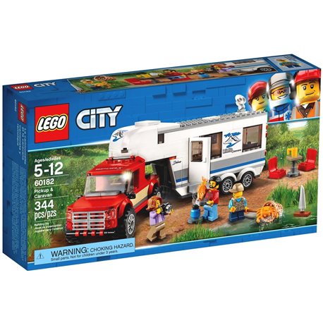 Конструктор LEGO City Пикап и фургон 60182