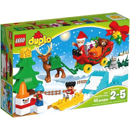 Конструктор LEGO Duplo "Зимові канікули Санти" 10837