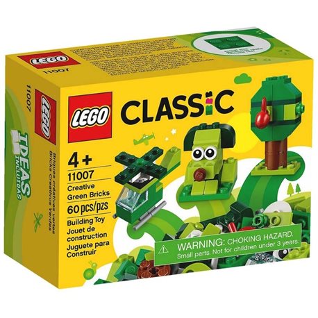 Конструктор LEGO® "Зеленые кубики для творсчости" 11007 Classic