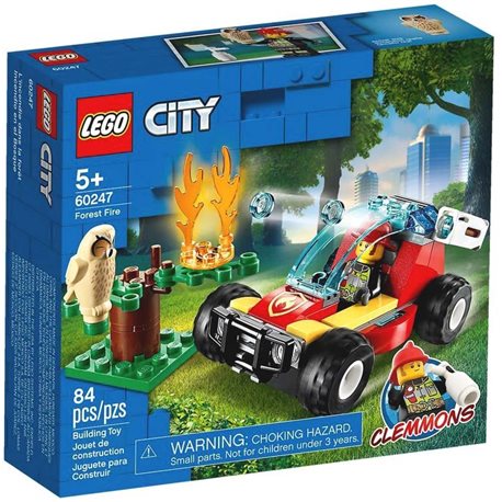 Конструктор LEGO® "Пожежа в лісі" 60247 City