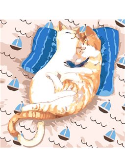 Картины по номерам - Коты Ля-Мур (КНО4164)