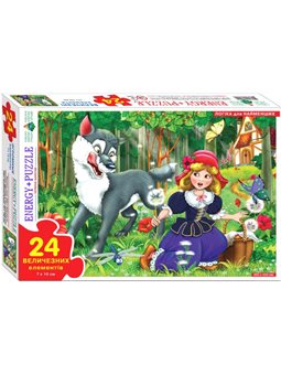 Игра-пазл Красная Шапочка 24 ел. в кор.