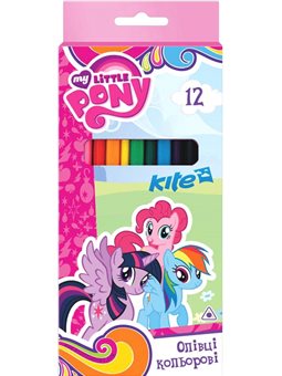 Карандаши цветные трехгранные,12 шт. My Little Pony LP17-053