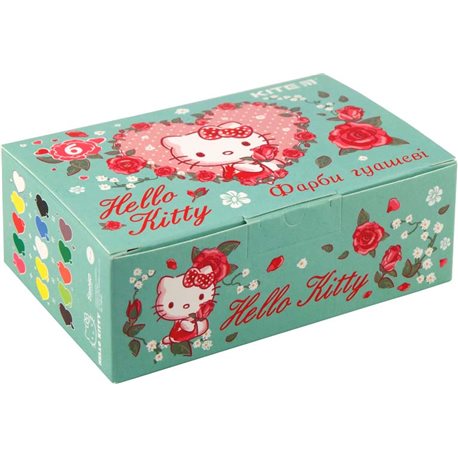 Гуашь Kite Hello Kitty, 6 цветов HK19-062