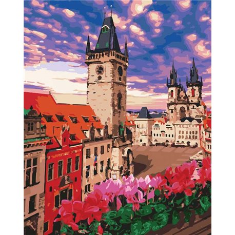 Картини за номерами - Неймовірна Прага (КНО3574)