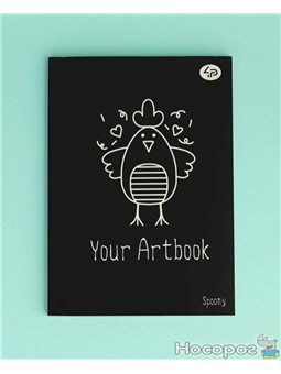 Блокнот TM Profiplan Artbook "Spoony", chiken, A5