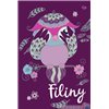 Блокнот TM Profiplan "Filiny" burgundy, A6