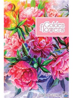 Блокнот TM Profiplan "Golden Flowers" red, A6