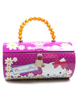 Скарбничка сумочка металева Kitty (6909077039903)
