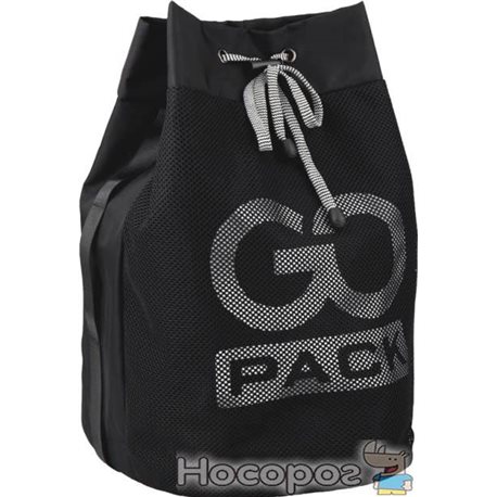 Рюкзак для міста GoPack Сity унісекс 480 г 39x26x26 24 л Чорний (GO20-154M)