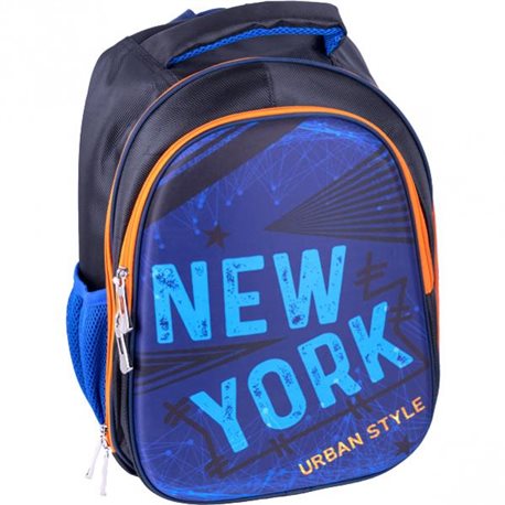 Рюкзак школьный EVA фасад "Нью-Йорк", 37 * 29 * 18,5 см, Leader [972581]