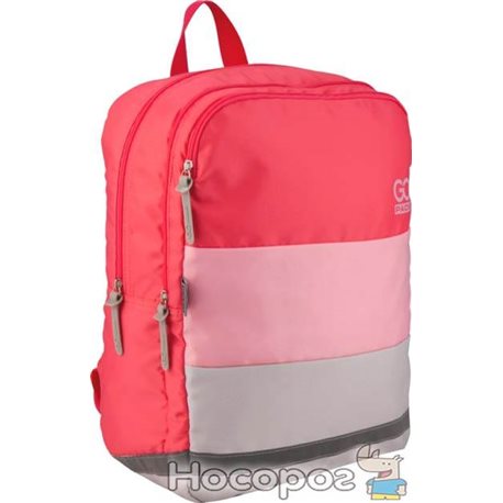 Рюкзак для города GoPack Сity для девочек 290 г 38.5x28x15 20 л Розовый (GO20-158M-2)