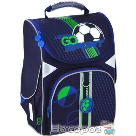 Рюкзак школьный каркасный GoPack Education для мальчиков 900 г 34x26x13 11 л Football (GO20-5001S-10)