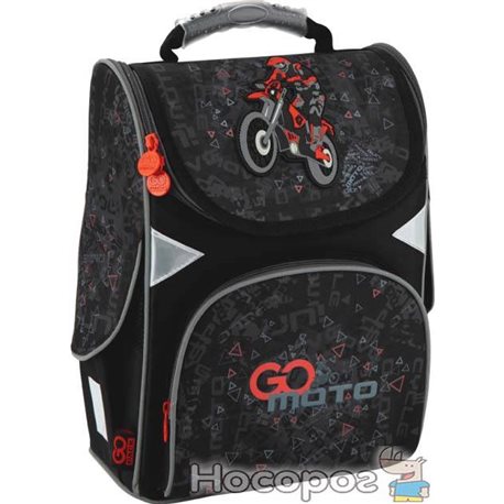 Рюкзак школьный GoPack Education каркасный GO20-5001S-11 Go Moto