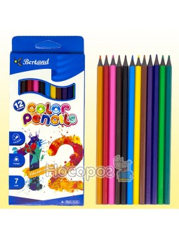 Олівці кольорові пластикові BD-7012 