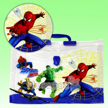 Портфель дитячий пластиковий 210826 Павук