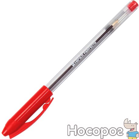 Ручка масляна кулькова "Hiper" Perfecto 0,7 мм червона (50) (250) №HO-520