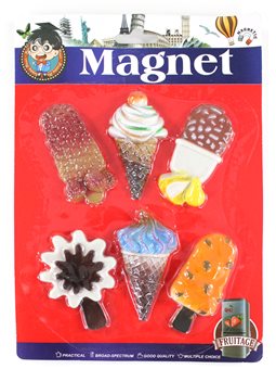 Магниты для доски, Мороженое ", 6 шт / уп, Имп 921478"