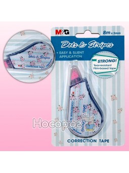 Коректор ленточный ACT55272 Dots&Stripes 8м х 5мм 