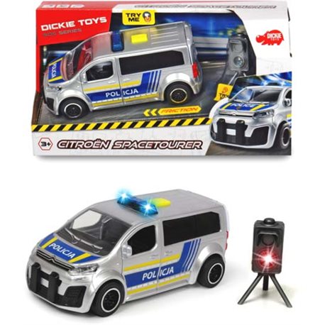 3713010 Автомобиль «SOS. Полиция Ситроен »с радаром, со звук. и свет. Эффект, 15 см, 3
