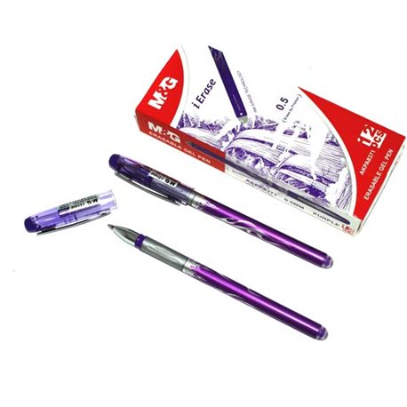 Ручка Пиши - Стирай M&ampG фиолетовая, гелевая &quotСамостирающая&quot 0,5 мм AKPA8371-Purple