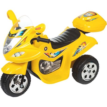 Детский электромотоцикл Babyhit Little Racer Желтый (71_627)
