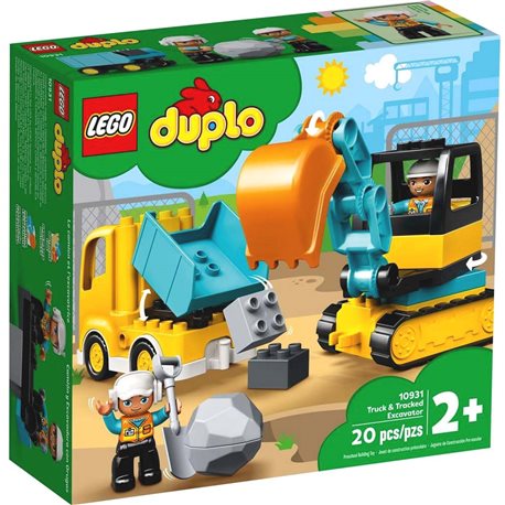 LEGO® Вантажівка та гусеничний екскаватор (10931)