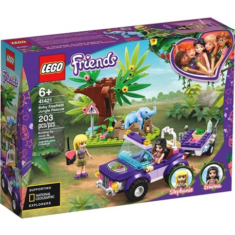 LEGO® Спасение слоненка в джунглях (41421)