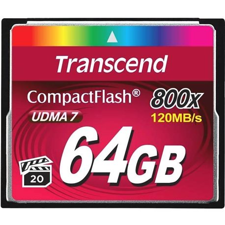 Карта пам'ятi Transcend 64GB CF 800X