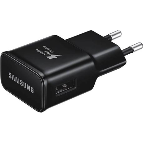 Мережевий зарядний пристрій Samsung 2A + Type-C Cable (Fast Charging) Black