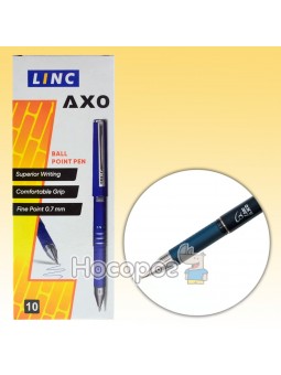 Ручка Link AXO Roller кулькова масляна, синя 0,7 мм. 410975 
