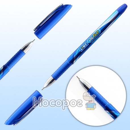 Ручка Linс Oilflo шариковая синяя 411720