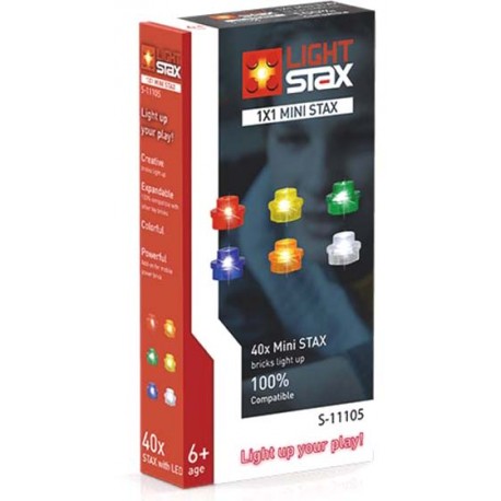 Ліхтарики 1х1 LIGHT STAX з LED підсвічуванням Expansion 6 кольорів LS-S11105