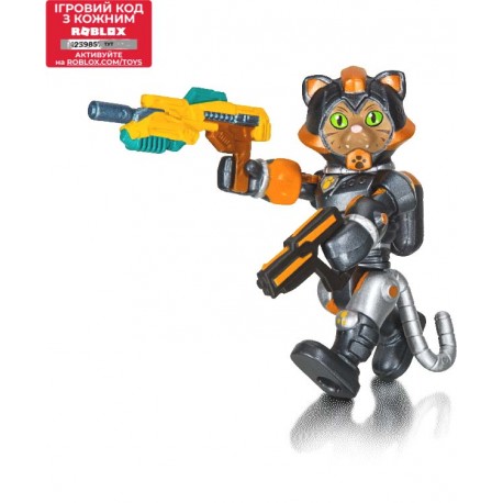 Игровая коллекционная фигурка Jazwares Roblox Core Figures Cats ... IN SPACE: Sergeant Tabbs W5