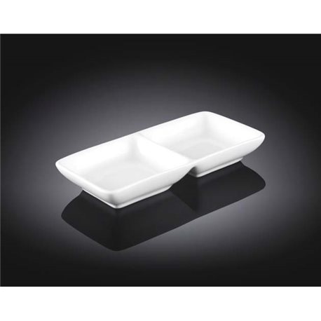 Менажница для закусок Wilmax Fine porcelain 15х7 см (WL-992415)