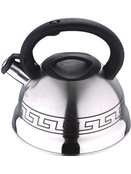 Чайник со свистком Wellberg Whistling из нержавеющей стали 2.7 л (WB-6243)