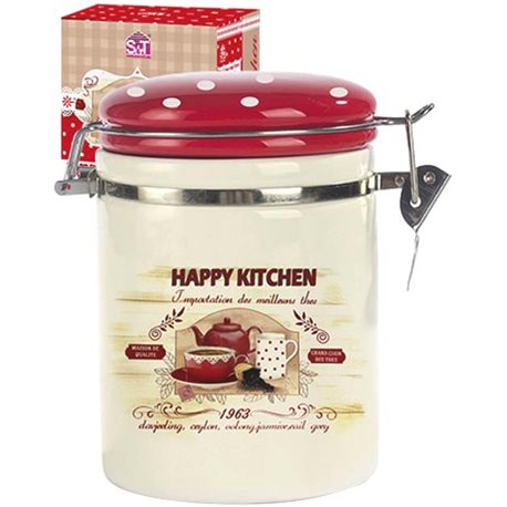 Ємність для сипучих продуктів S & T Happy Kitchen 1.2 л (631-11)