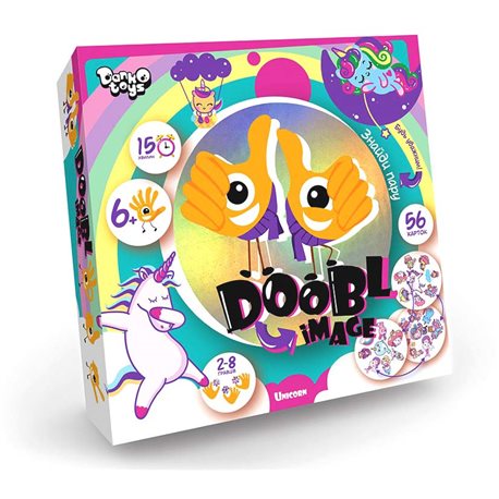 Настольная развлекательная игра Doobl Image "большая укр (8) DBI-01-01U, 02U, 03U, 04U"