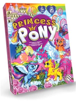 Настільна розважальна гра Princess Pony" (20) DTG96"