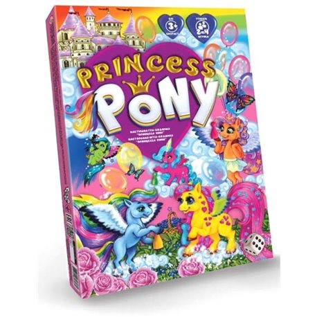 Настольная развлекательная игра Princess Pony "(20) DTG96"
