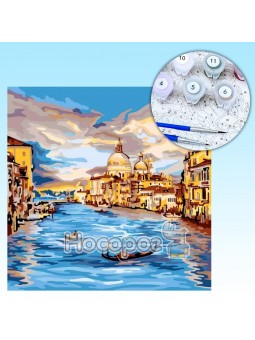Креативна творчість Картина за номерами на полотні №4 Венеція KpN-02-04