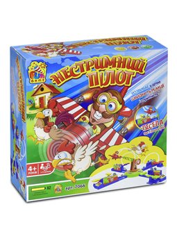гр Наcтольная розважальна гра 7066 (24) "Нестримна Пілот" в коробці "FUN GAME" [6904665293606]