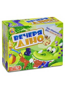 гр Настольная игра "Вечеря Діно" 7055 (36) FUN GAME, в коробке [6904665016571]