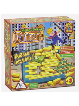 гр Настольная игра "Стіна" 7286 (12) "FUN GAME" в коробке [6945717432574]