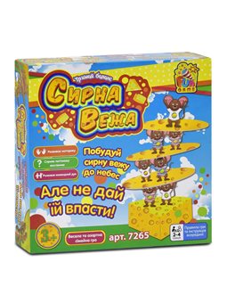 гр Настільна гра 7265 "Сирно вежа" (12) "FUN GAME" [6945717432420]